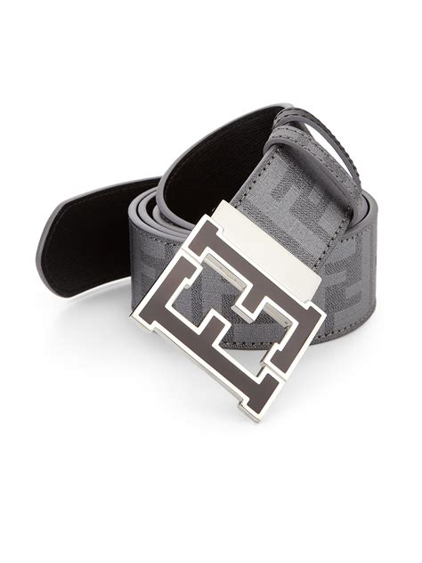 black fendi belt fake|fendi belt men's black.